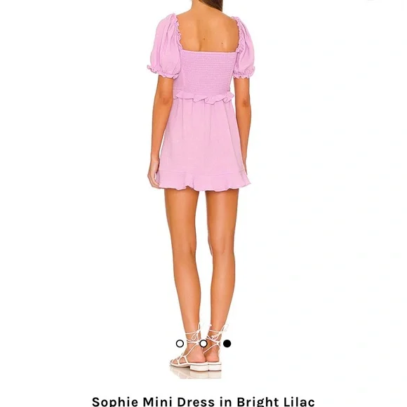 Sophie Mini Dress in Bright Lilac
Show Me Your Mumu - Picture 3 of 5